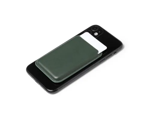 Магнитный держатель карт на телефоне WASAT, тёмно-зелёный