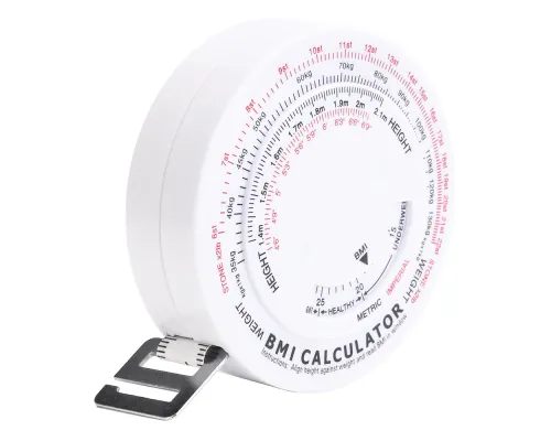 Рулетка Биометрическая 150см BMi-53, белая