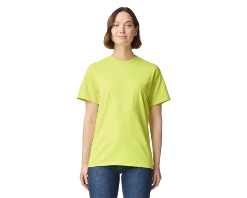 Футболка ULTRA COTTON, ЖЕЛТЫЙ НЕОН L