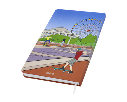 Записная книжка A6 Dziuna Театр в линейку 10,5 x 16 см Записная книжка A6 Dziuna Театр в линейку 10,5 x 16 см