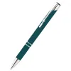 Ручка металлическая Molly софт-тач, изумрудная