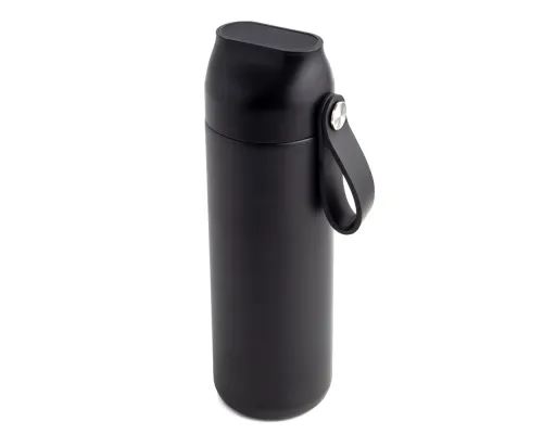 Термобутылка герметичная вакуумная Glory с дисплеем, черный
