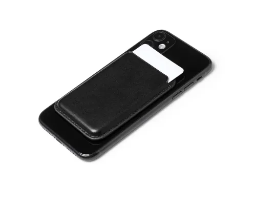 Магнитный держатель карт на телефоне WASAT, чёрный