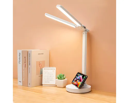 Настольная лампа c встроенной батареей Double