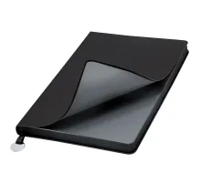 Ежедневник A5 недатированный Impero в мягком переплёте, черный