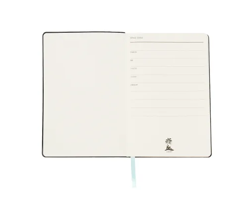 Ежедневник A5 недатированный Simflex в мягком переплёте, бирюзовый Ежедневник A5 недатированный Simflex в мягком переплёте, бирюзовый