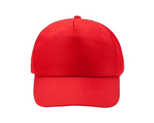 Бейсболка 4-панельная CALISTO, Красный