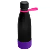 Термобутылка герметичная вакуумная Olivia To Go, чёрный/розовый/фиолетовый