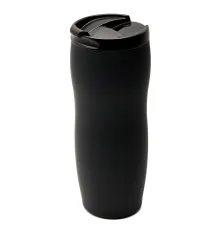 Термокружка с двойной стенкой Softex, черная