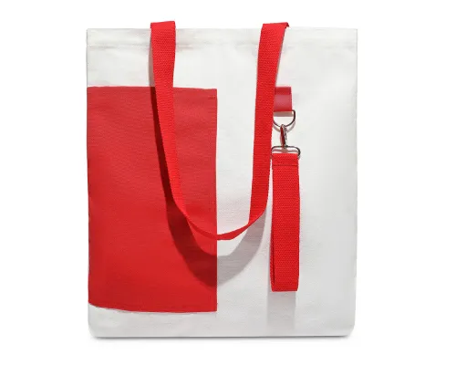 Сумка для покупок BANSHEE TO GO 325 г/м², красная/красная