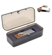 Флешка Twist wood 16 Гб в футляре, wooden color