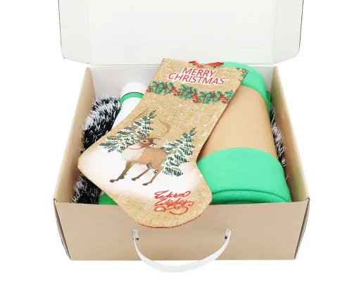 Подарочный набор Теплый вечер , зеленый