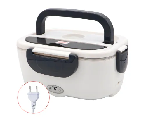 Ланчбокс с подогревом Yummybox, серый