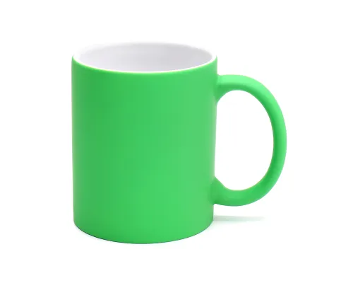 Кружка Bonn Soft, софт тач, светло-зеленая