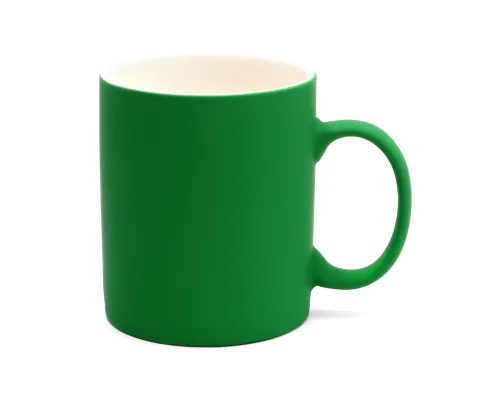 Кружка Bonn Soft, софт тач, зеленая