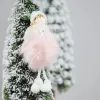 Новогоднее украшение рождественский ангел Брайтенс, розовый