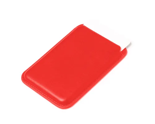 Магнитный держатель карт на телефоне WASAT, красный