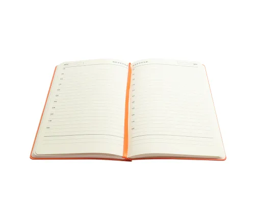 Ежедневник A5 недатированный Franco в мягком переплёте, оранжевый