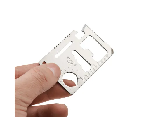 Мультиинструмент Гайдельберг,  серебристый