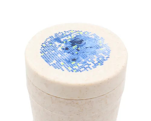 Термостакан с двойной стенкой Tender из пшеничного волокна, бежевый