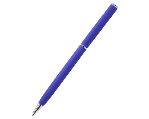 Ручка металлическая Tinny Soft софт-тач, фиолетовая
