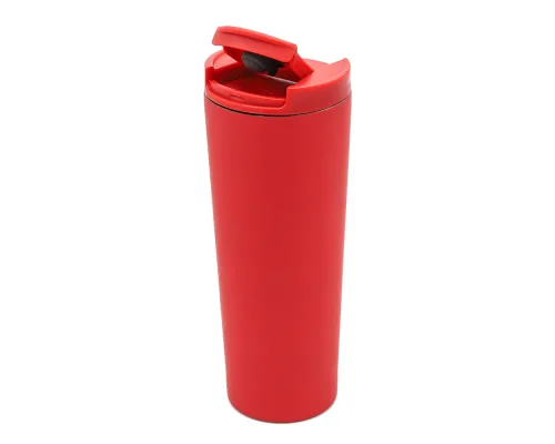 Термокружка Carroll софт-тач, красного цвета