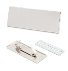 Шильд металлический (4,9*1,9 см)