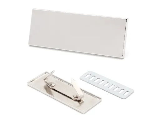 Шильд металлический (4,9*1,9 см)