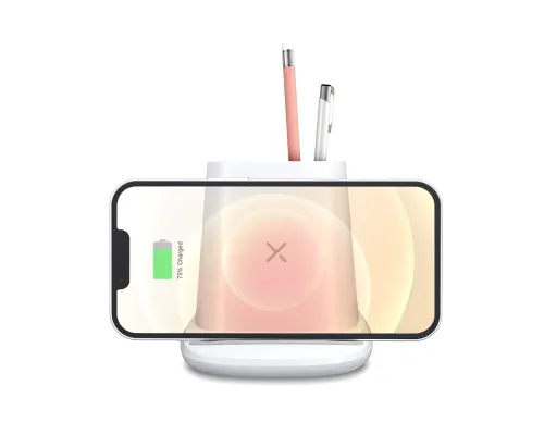 Настольный органайзер Limerick c беспроводной зарядкой и вентилятором