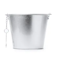 Металлическое ведро QUINTO, Серебро