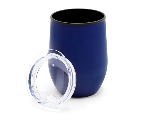 Термокружка Top, синий полуматовый