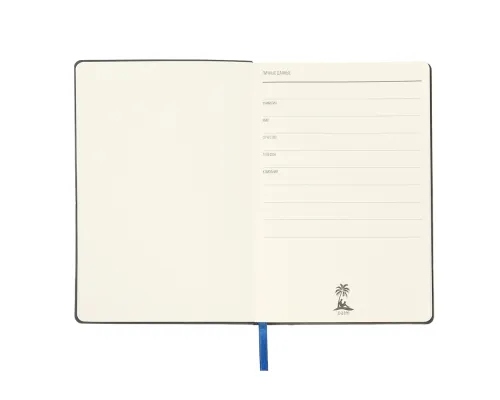 Ежедневник A5 недатированный Simflex в мягком переплёте, синий Ежедневник A5 недатированный Simflex в мягком переплёте, синий