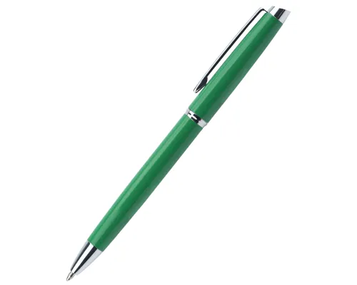 Ручка металлическая Patriot, зелёная