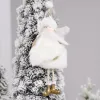 Новогоднее украшение Рождественский ангел, белый