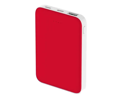 Внешний аккумулятор Fluffy, 5000 Mah, красный