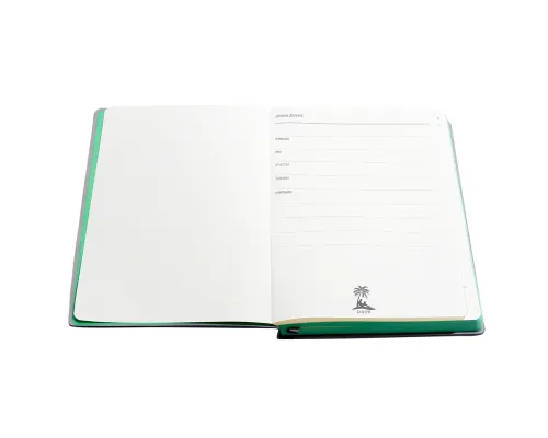 Ежедневник A5 недатированный Carisma в мягком переплёте, зеленый