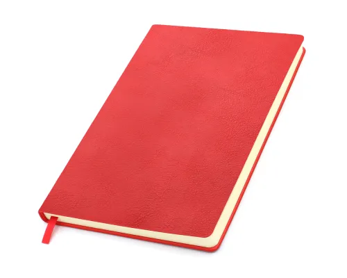 Ежедневник A5 недатированный Franco в мягком переплёте, красный