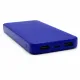 Внешний аккумулятор Polus, 10000 Mah, софт-тач покрытие, синий
