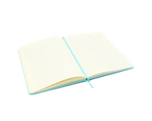 Блокнот A5 Monte в твёрдом переплёте, бирюзовый
