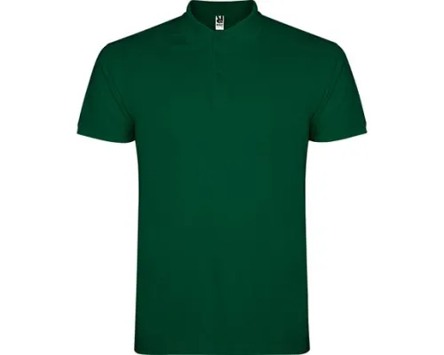 Футболка поло STAR мужская, БУТЫЛОЧНЫЙ ЗЕЛЕНЫЙ 2XL