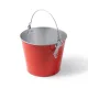 Металлическое ведро LAMBIC, Красный