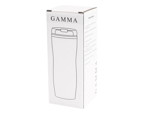 Термокружка Gamma, матовый, белый Термокружка Gamma, матовый, белый