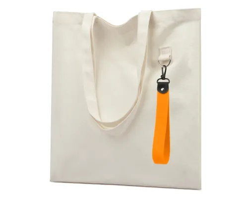 Сумка для покупок LUMISSA 325 г/м² с ремувкой, натуральный/оранжевый