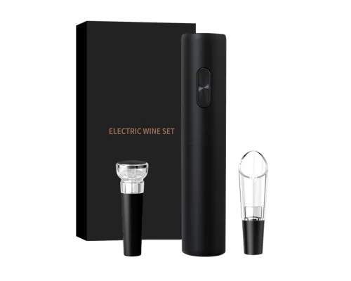 Винный набор Грегори (в подарочной упаковке), черный