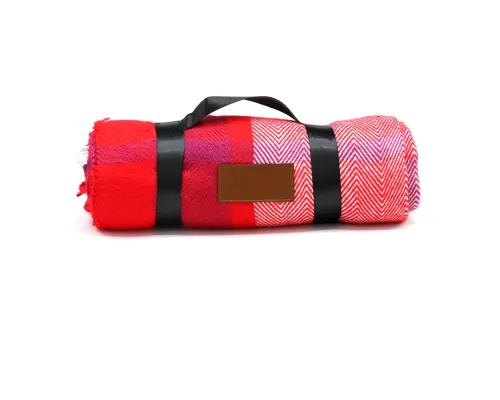 Плед акриловый Glama, красный