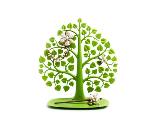 Декоративный органайзер для украшений Bodhi, зеленый