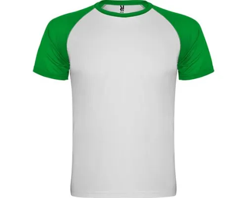 Спортивная футболка INDIANAPOLIS мужская, БЕЛЫЙ/ПАПАРОТНИКОВЫЙ L