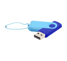 Флешка Designer To Go 2.0 USB 16Gb, синий/голубой
