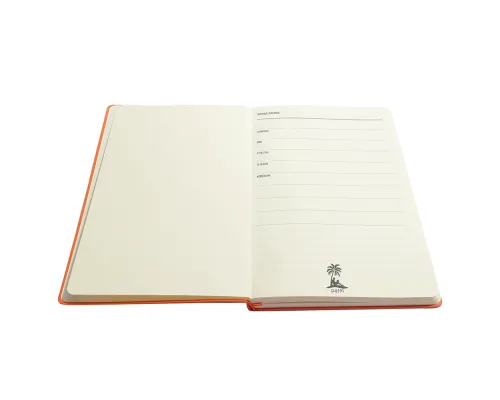 Ежедневник A5 недатированный Franco в мягком переплёте, оранжевый