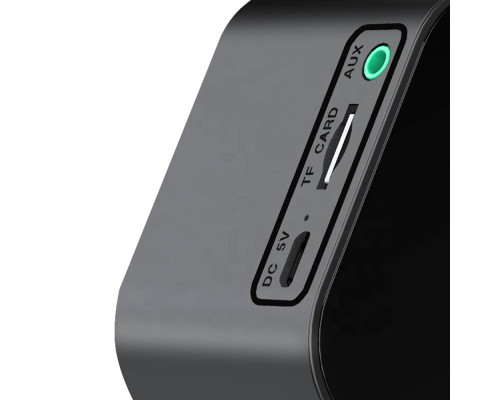 Часы-метеостанция Allora с Bluetooth колонкой функцией Hands free, черные Часы-метеостанция Allora с Bluetooth колонкой функцией Hands free, черные